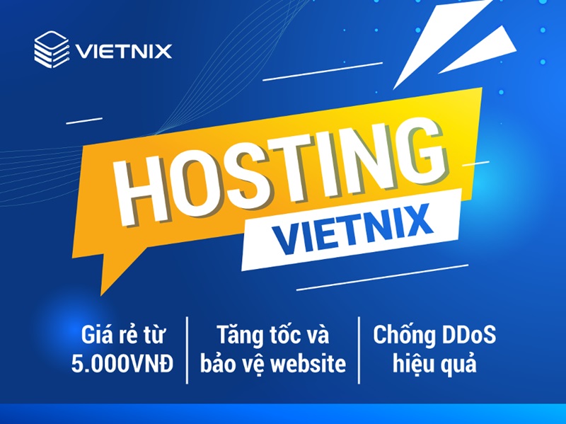 Nhà cung cấp hosting giá tốt Vietnix